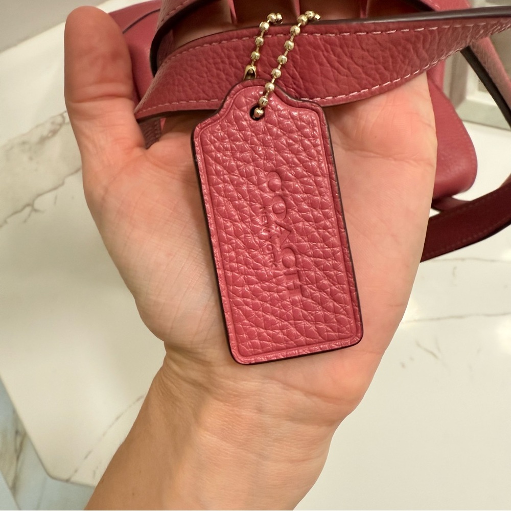NEW Coach Elle backpack in Rosewood pink - Picture 6 of 15